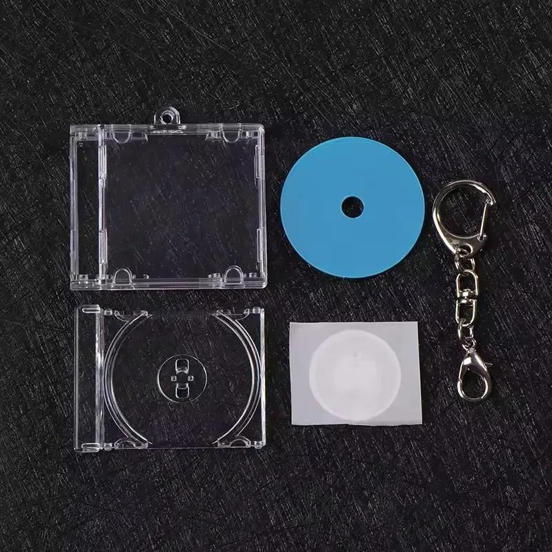 Mini CD Case Keychain