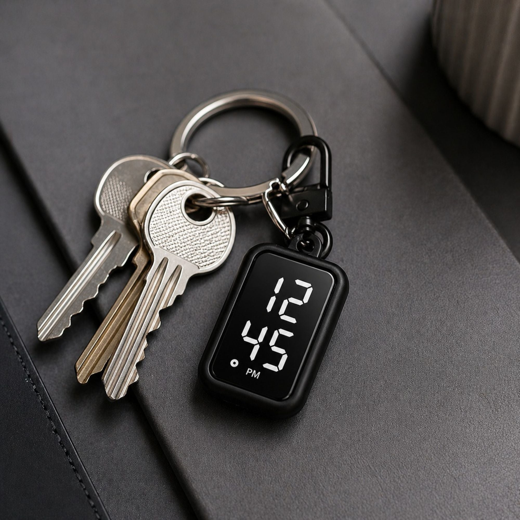 Digital LED Watch Keychain