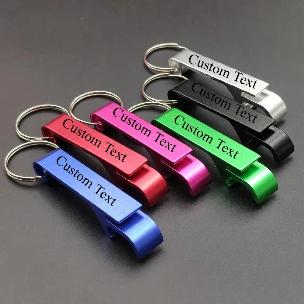 Bottle Opener Beer Keychain Metal